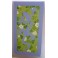 Tifaifai rectangle 40-70cm Lézard Bleu ciel fond Vert