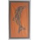 Tifaifai rectangle 60-110cm Dauphin Gris taupe fond Corail