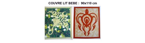 DESSUS DE LIT  BEBE : 90-110cm