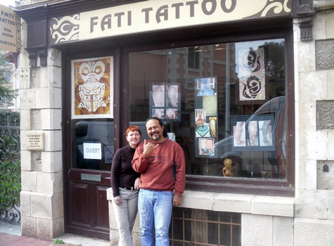 notre boutique de Biarritz deco polynesienne : Paiki original et Fati tattoo